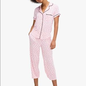 Kate Spade Intimates Navy Polka Dot Set